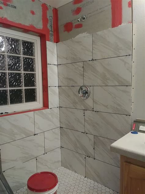 12x24 tile shower patterns|12 X 24 Tile In Shower